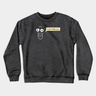 90s Office Helper Crewneck Sweatshirt